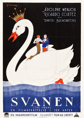 The Swan - Swedish Movie Poster (thumbnail)