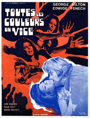 Tutti i colori del buio - French Movie Poster (thumbnail)
