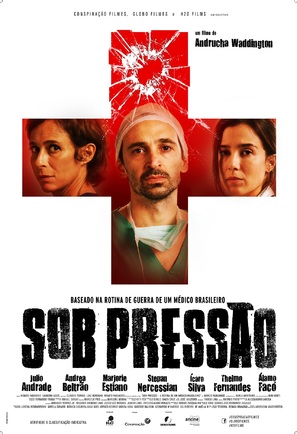Sob Press&atilde;o - Brazilian Movie Poster (thumbnail)