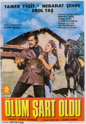 &Ouml;l&uuml;m sart oldu - Turkish Movie Poster (thumbnail)