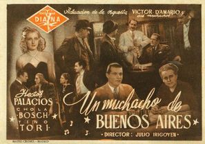 Un muchacho de Buenos Aires - Spanish Movie Poster (thumbnail)