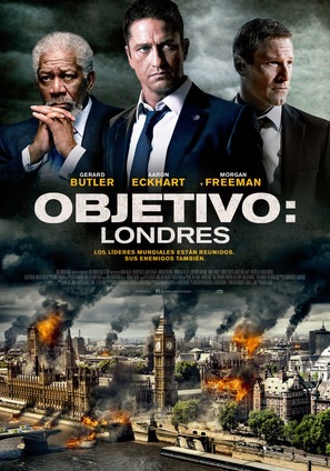 London Has Fallen - Spanish Movie Poster (thumbnail)