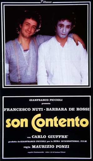 Son contento - Italian Movie Poster (thumbnail)