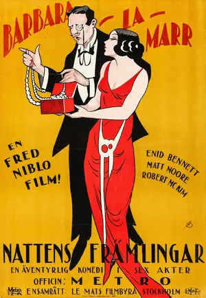 Strangers of the Night - Swedish Movie Poster (thumbnail)