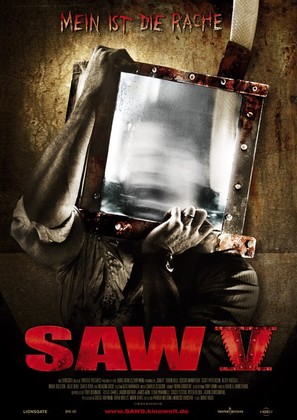 Saw V - German Movie Poster (thumbnail)