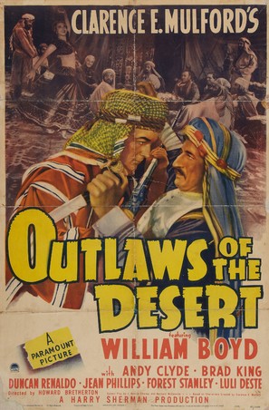 Outlaws of the Desert - Movie Poster (thumbnail)