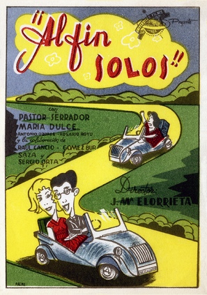 Al fin solos - Spanish Movie Poster (thumbnail)