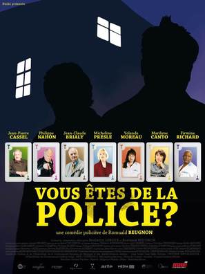 Vous &ecirc;tes de la police? - French poster (thumbnail)