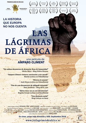 Las L&aacute;grimas de &Aacute;frica - Spanish Movie Poster (thumbnail)
