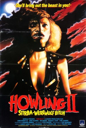 Howling II: Stirba - Werewolf Bitch - British Movie Poster (thumbnail)
