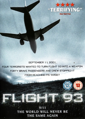 Flight 93 - British DVD movie cover (thumbnail)