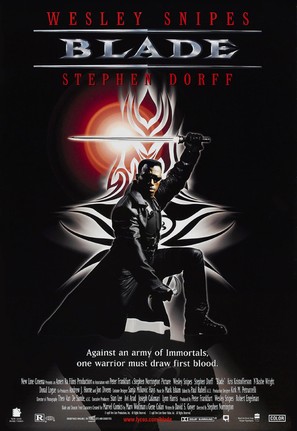 Blade - Video release movie poster (thumbnail)