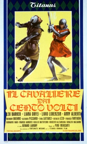 Il cavaliere dai cento volti - Italian Movie Poster (thumbnail)