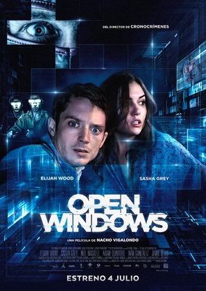 Open Windows - Spanish Movie Poster (thumbnail)