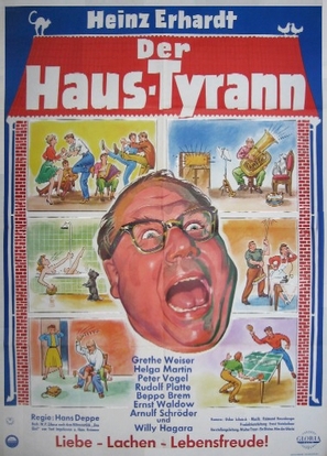Der Haus-Tyrann - German Movie Poster (thumbnail)
