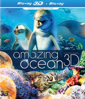 Amazing Ocean 3D - Blu-Ray movie cover (thumbnail)