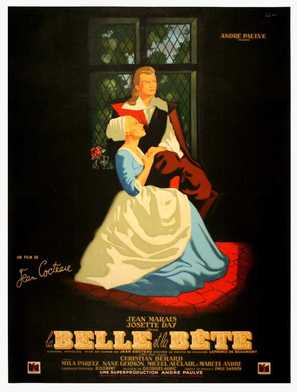 La belle et la b&ecirc;te - French Movie Poster (thumbnail)
