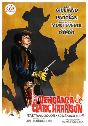 La venganza de Clark Harrison - Spanish Movie Poster (thumbnail)