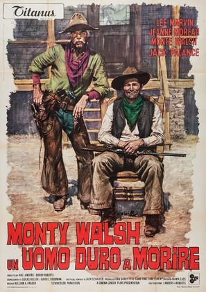 Monte Walsh - Italian Movie Poster (thumbnail)