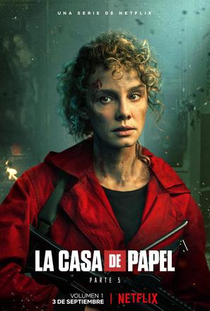 &quot;La casa de papel&quot; - Spanish Movie Poster (thumbnail)