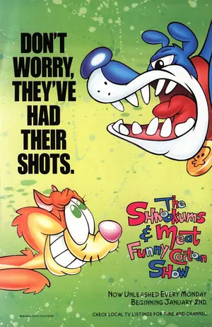 "The Shnookums & Meat Funny Cartoon Show" Poster