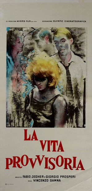 La vita provvisoria - Italian Movie Poster (thumbnail)