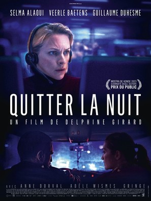 Quitter la nuit - French Movie Poster (thumbnail)