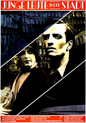 Junge Leute in der Stadt - German Movie Poster (thumbnail)