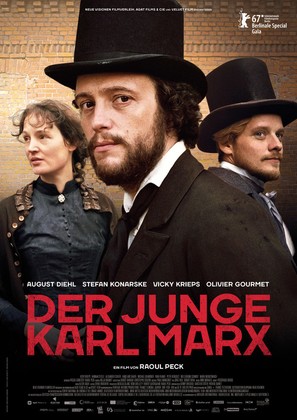 Le jeune Karl Marx - German Movie Poster (thumbnail)