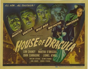 House of Dracula - Theatrical movie poster (thumbnail)