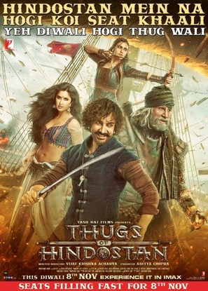 Thugs of Hindostan - Indian Movie Poster (thumbnail)