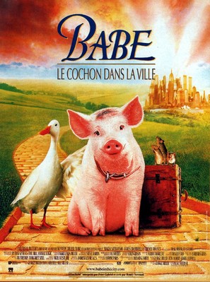 Babe: Pig in the City - French Movie Poster (thumbnail)