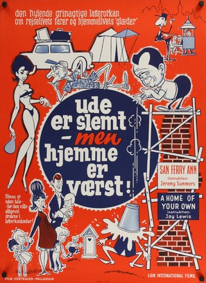 A Home of Your Own - Danish Movie Poster (thumbnail)