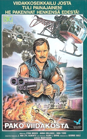 Escape from Angola - Finnish VHS movie cover (thumbnail)