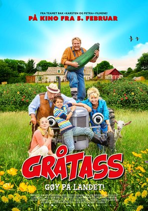 Gr&aring;tass - G&oslash;y p&aring; landet - Norwegian Movie Poster (thumbnail)