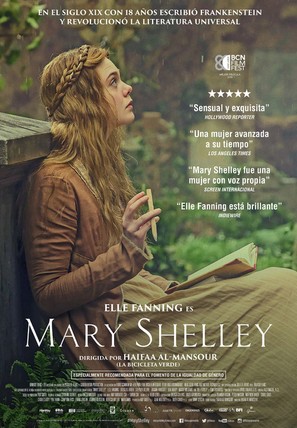Mary Shelley - Spanish Movie Poster (thumbnail)