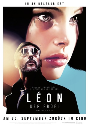 L&eacute;on: The Professional - German Re-release movie poster (thumbnail)