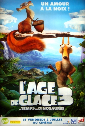 Ice Age: Dawn of the Dinosaurs - French Movie Poster (thumbnail)