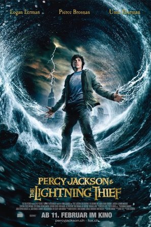 Percy Jackson &amp; the Olympians: The Lightning Thief - Swiss Movie Poster (thumbnail)