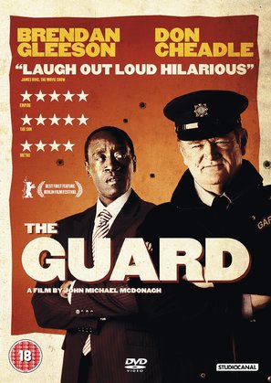 The Guard - British DVD movie cover (thumbnail)