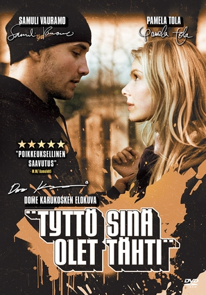 Tytt&ouml; sin&auml; olet t&auml;hti - Finnish DVD movie cover (thumbnail)