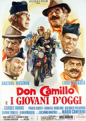 Don Camillo e i giovani d&#039;oggi - Italian Movie Poster (thumbnail)