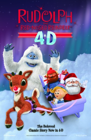 Rudolph the Red-Nosed Reindeer 4D Attraction - Movie Poster (thumbnail)