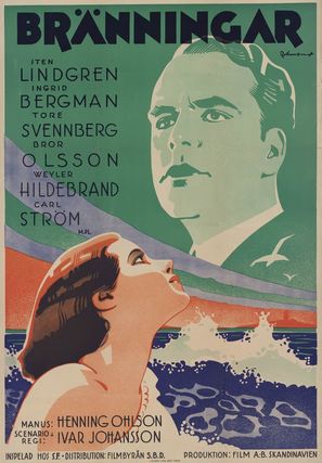 Br&auml;nningar - Swedish Movie Poster (thumbnail)