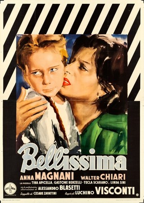 Bellissima - Italian Movie Poster (thumbnail)
