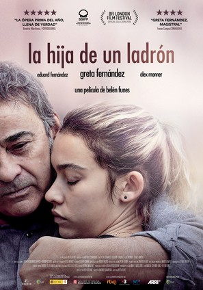 La hija de un ladr&oacute;n - Spanish Movie Poster (thumbnail)