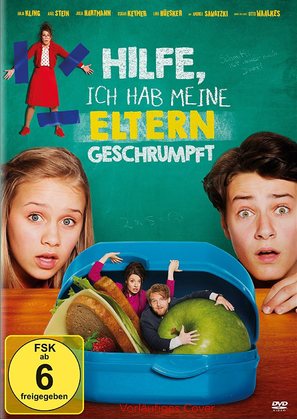 Hilfe, ich habe meine Eltern geschrumpft - German DVD movie cover (thumbnail)