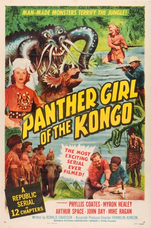 Panther Girl of the Kongo - Movie Poster (thumbnail)