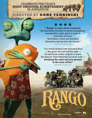 Rango - For your consideration movie poster (thumbnail)