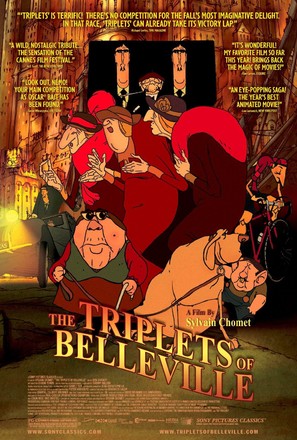 Les triplettes de Belleville - Movie Poster (thumbnail)